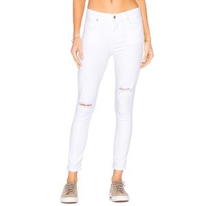 AGOLDE Sophie White High Rise Skinny Jeans